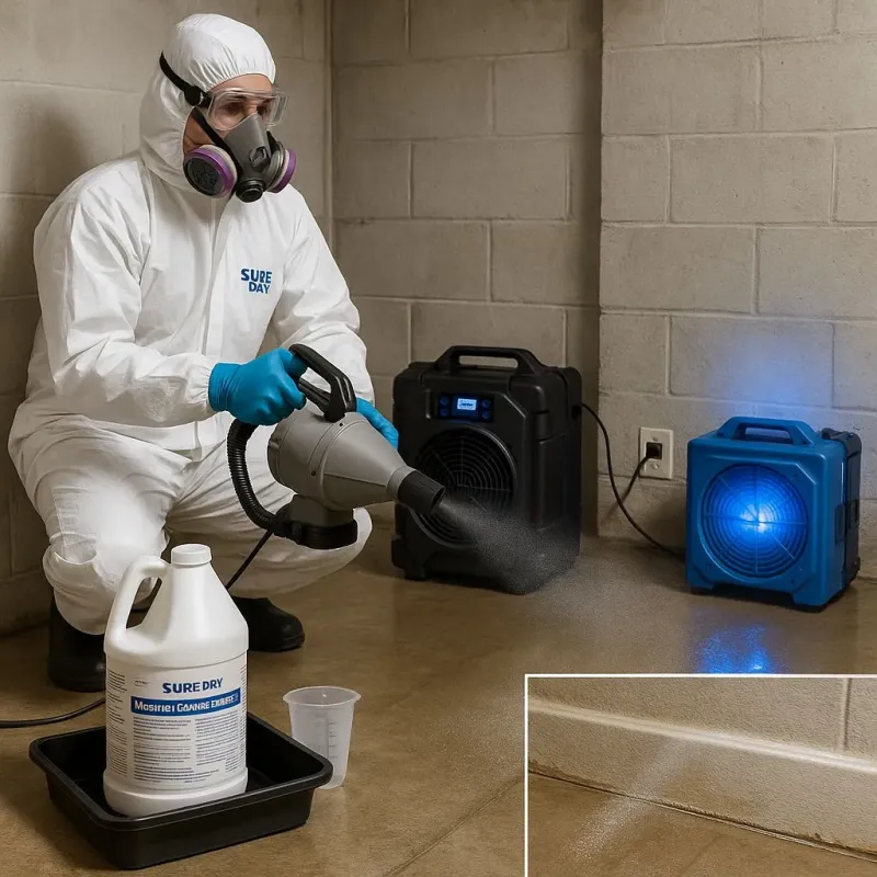 Sanitization and Odor Removal process in Gleason, TN
