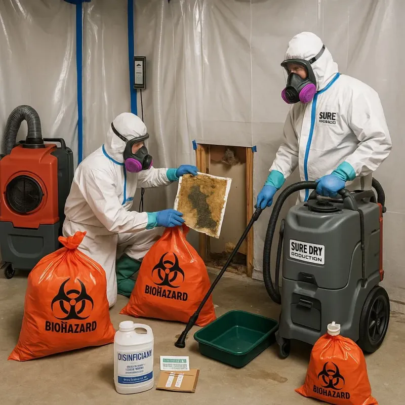 Contaminated Water Handling Protocols process in Gleason, TN