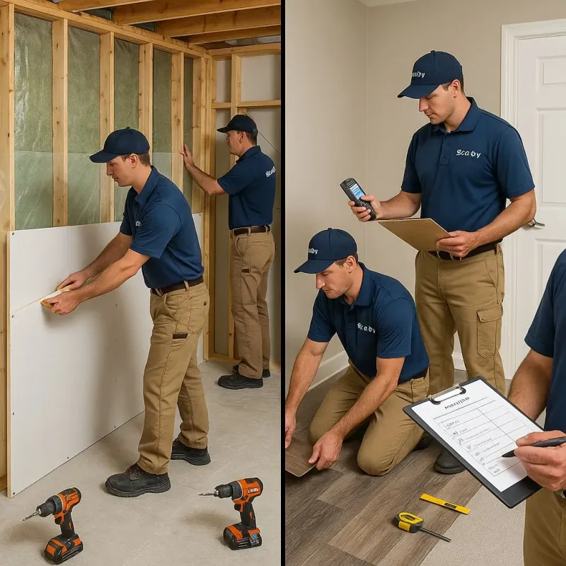 Repairs and Reconstruction process in Gleason, TN